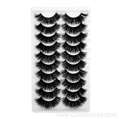 full volume dramatic thick 10 pairs eyelashes